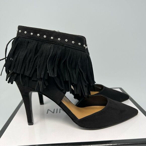 Nine West Fringe Heels - Picture 2 of 9